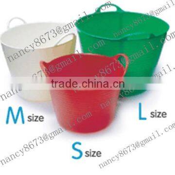 flexible and colorful pe garden tub/plastic garden tub