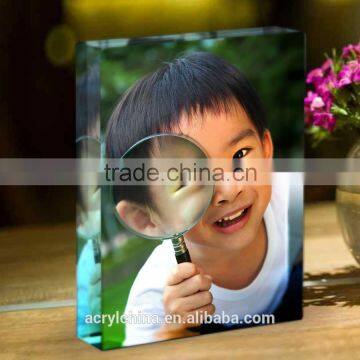 Acrylic Photo Frame With logo