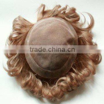 Mens Invisible Toupee, Hair Pieces, Hair Replacement System photo-6
