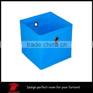 NON WOVEN blue kids bedroom furniture dump bin