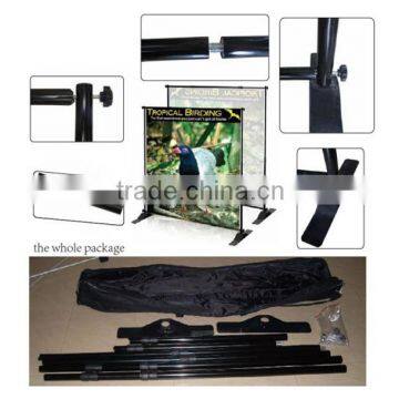 New advertising retractable iron adjustable display