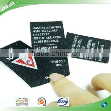 Garment Accessories Like Clothing Woven Polyester/satin Label Printed Wash Care Label Manufacturer photo-2