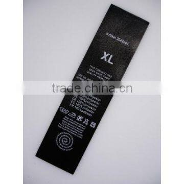 2015 new design high quality custom ribbon label