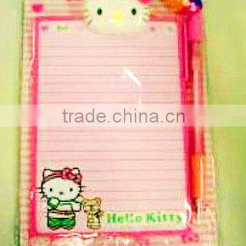 cute clipboard with notebook