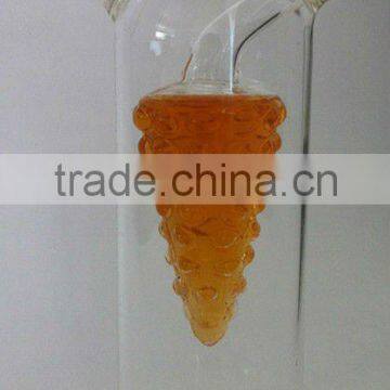 exquisite workmanship transparent glass oil and vinegar bottle