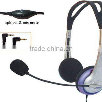 Professional Cordless Phone Headphone Microphone HSM269J2.5vcmute