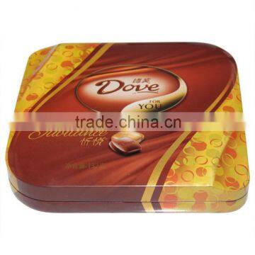 Food grade metal tin packaging