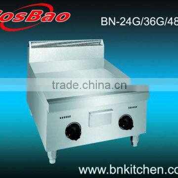 Commercial gas griddle flat plate