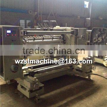 Automatic Aluminum Foil Plastic Film SlittingRewinding Machine