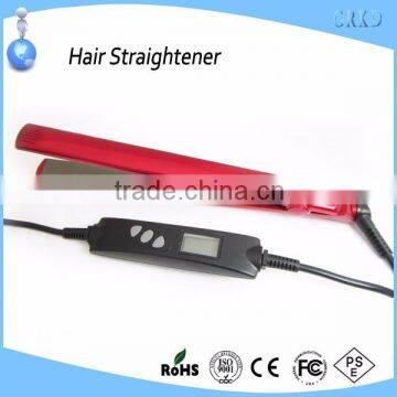 Personalized Hair Straightener Hair Flat Iron With Lcd Displayer