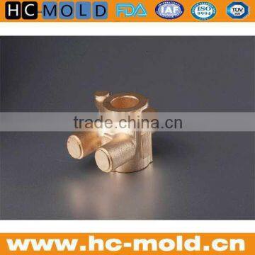 China investment casting wax bronze precision casting machined investment casting