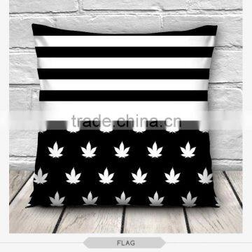 high quality fashion black flag design 3d digital print pillowcases fullprint decorative throw pillow covers seat cushion Cover