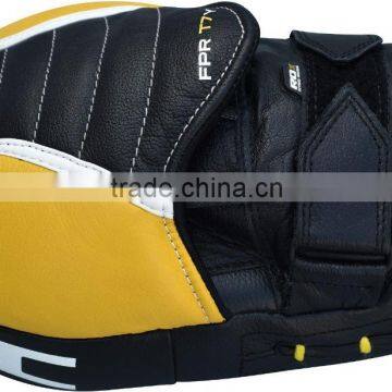 RDX Leather Focus Pads Hook and Jab Boxing Kick Curved MMA Bag Mitts Training FL photo-4