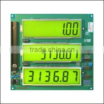 LCD display board for fuel dispenser