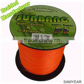 Sunbang Fishing Tackle Japan Quality Multifilament Braid Fishing Line