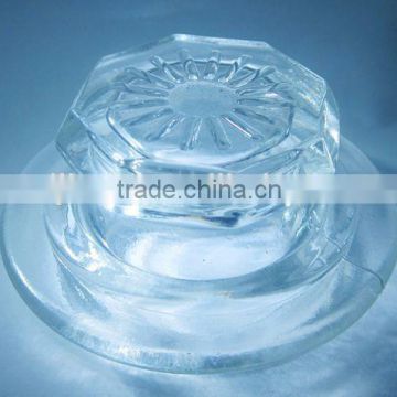 glass cap,glass material, made in China,jar lid