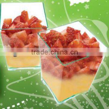 hot sell plastic pudding packing cup