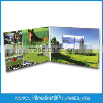 China wholesale 4.3 " video brochure Lcd greeting card Video greeting card in A5 size