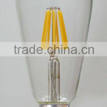 Vintage Edison 120V E26 Led Filament Bulbs Dimmable Full Glass ETL ST64 Led Filament Bulb Lights Lamp Energy Saving 2700K for US photo-2
