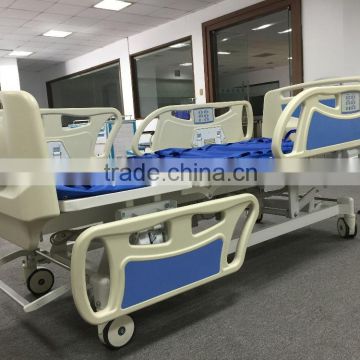 Hospital electric bed icu patient bed with 5 functions