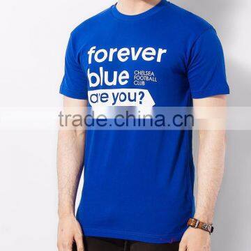 Wholesale Custom 100% Cotton Mens Short Sleeve Plain Long Length T-shirts