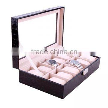 Custom Made 12 Slots Wooden Modern Watch Winder Boxes. photo-4