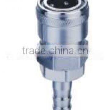 small body Nitto/Japan type pneumatic air coupler ,two touch coupling with hose barb