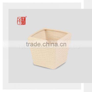 Color Clay Ceramic Garden Flower Pot with Special Design