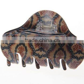 Ladies Fancy Leopard Vintage Hair Claw Clips Hair Clips