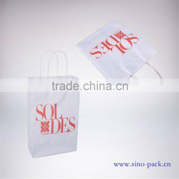 cheap white kraft paper bags manufacturer in China