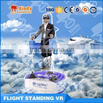 Fashion Modern Interactive 5d7D9D Cinema System Amusement Park Simulator vr Glasses Flight Standing Virtual Reality