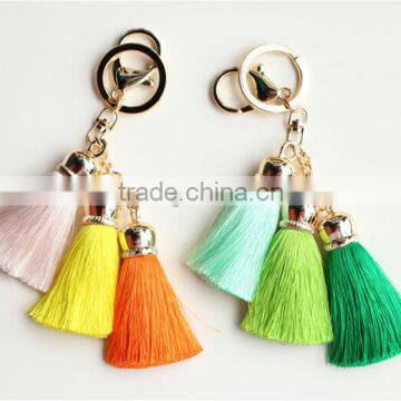 Gradiente Tassel Keychain Key Fob With Lobster Clip Bag Accessories photo-2