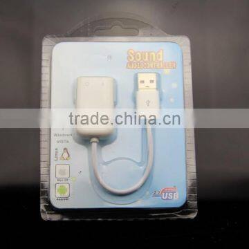 USB Sound card,USB virtual 7.1ch sound card,USB Audio Sound Card D00105