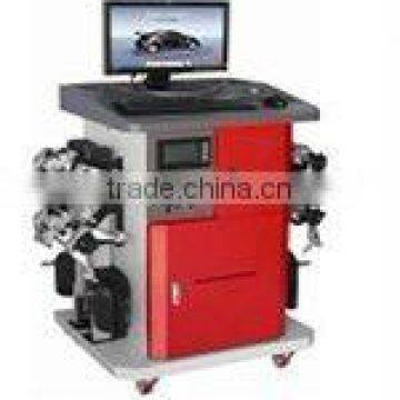 Wheel alignment/straightening machine