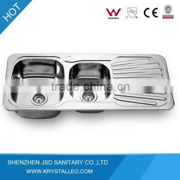 Double Bowl 304 Stainless Steel Kitchen Sink