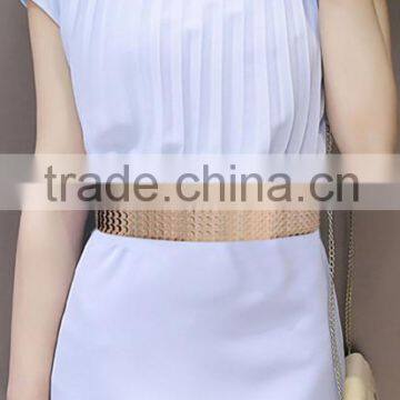 Elegant Metal Belt Elastic Belt for Lady Wholesale photo-3