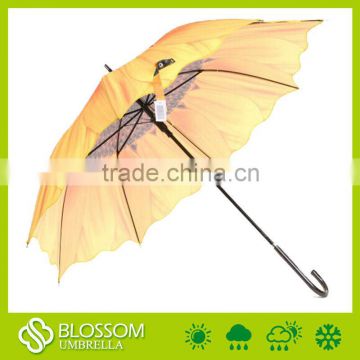 Wholesale flower shape umbrella,sunflower umbrella