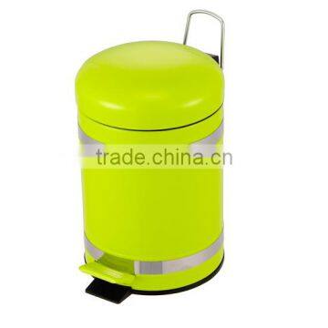 2014 New Design stainless steel dustbin type metal waste bin