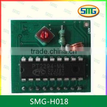 SMG-H018 PT2294-M4 receiver module,wireless transmitter and receiver module , 433mhz rf receiver module 5V