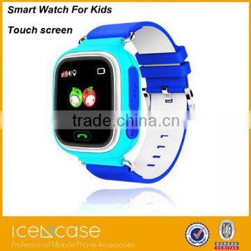 2016 New Arrival Bluetooth SOS GPS smart watch for kids phone digital watches touch screen