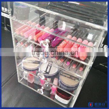2016 Hot Sale!! Wholesale 5 Drawers Large Acrylic Cosmetic Organizer With Drawers photo-2