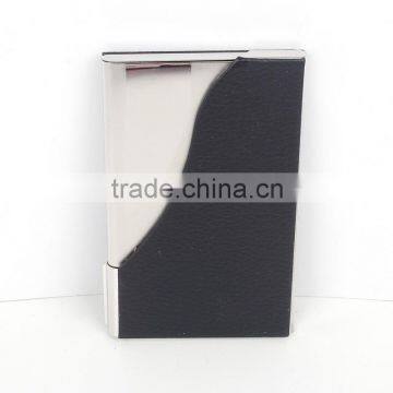 2016 Smart Eco-friendly Leather With Aluminium Card Holder Business Name Card Holder photo-5