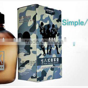 military canteen 1 Quart BPA Free water bottle army canteen for outdoor camping