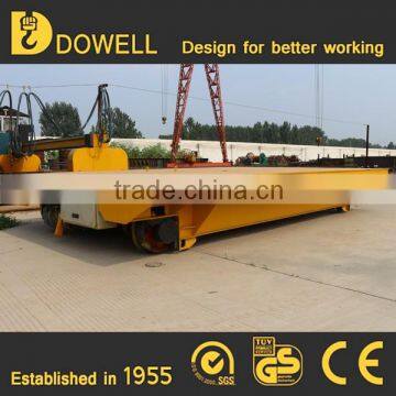 Workshop use motorized rail motorized transfer cart