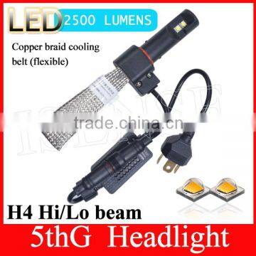 5000lumen 20w Fanless H13 Led Car Headlight Bulbs for MAZDA 2 photo-5