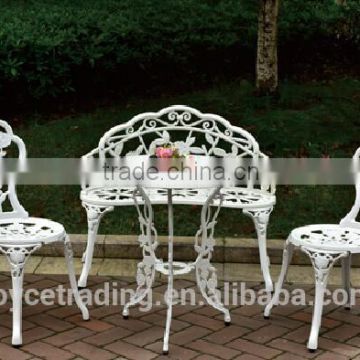 New style white aluminum outdoor patio furniture