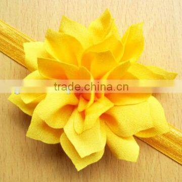 Ruffle Headband,Flower Ribbons Headband, Ruffle Head Accessories, Elastic Rope Headband, Childrens Accessories photo-2