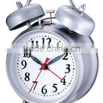 4.5 inch Metal case mechanical alarm clock, desktop clock, Bedside clock