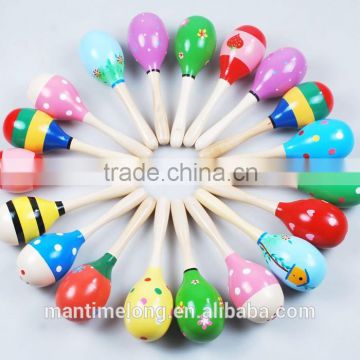 baby rattle toy wooden rattle