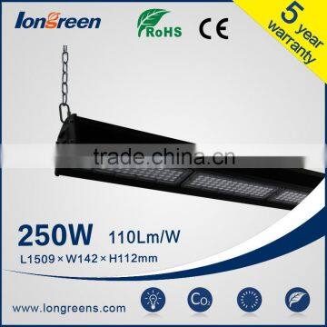 New style high quality led linear high bay light, led linear highbay light with 50w-300w
